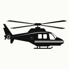 helicopter vector illustration