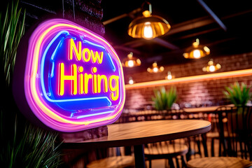 Job openings, hiring now at trendy restaurant