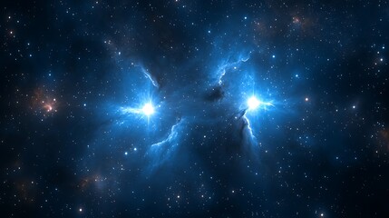 Captivating celestial display of stars and cosmic dust.