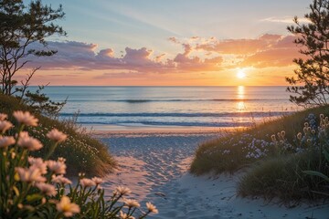 Enchanting Beach Getaway Experience Serene Sunsets and Coastal Tranquility