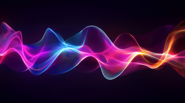 sound waves oscillating