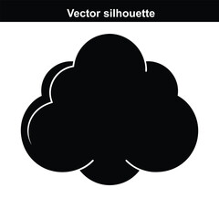 Cloud computing icon with heart symbol in 3D design for technology and communication concept