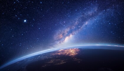 Obraz premium deep outer space background