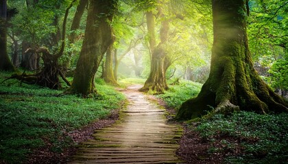 magic forest path