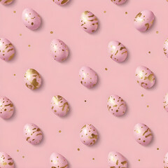 Stylish Easter Egg background. Tone on tone, colorful, trendy. 
