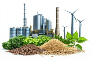 Innovative biomass power plants for sustainable energy generation