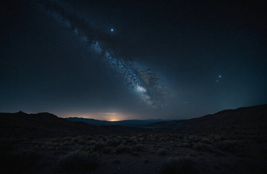 night sky with stars