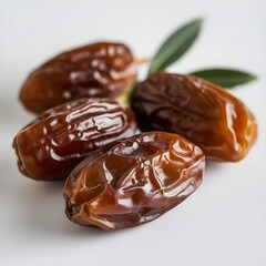 Ultra-Realistic Fresh Dates with Water Droplets