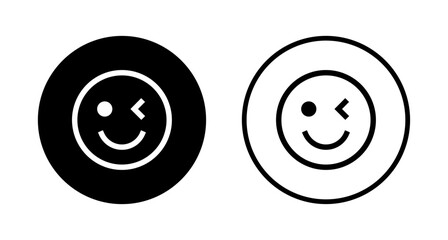 Smile icon logo design. smile emoticon icon. feedback sign and symbol