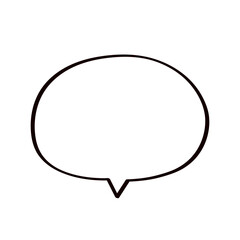 シンプルなフキダシ