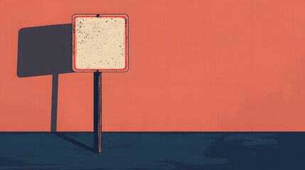 Professional Ad Blocking Illustration on Isolated Background for Marketing Campaigns