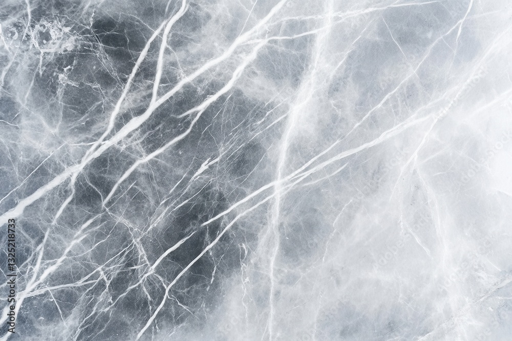 Aufkleber elegant gray marble texture with subtle white veins for sophisticated designs and modern spaces
