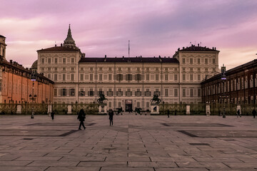 Il Palazzo Reale. Torino, Italia