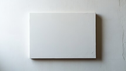 A canvas of pristine white, devoid of any form, offering a neutral backdrop for creativity and contemplation, inviting the viewer to explore its boundless potential.