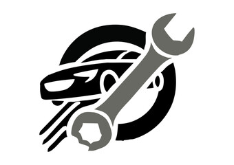 Vector Logo for an Auto Garage or Car Selle