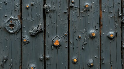 Fototapeta premium Gray wood planks, weathered texture