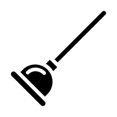 plunger Solid icon
