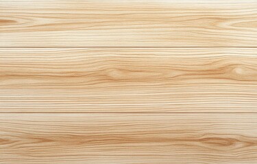 Naklejka premium Light Wooden Surface with Natural Grain Patterns Perfect for Backgrounds, Textures, and Interior Design Themes in Minimalist Style