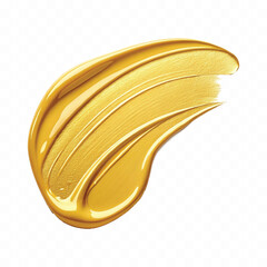 abstract 3d bold paint swatch in different colour style isolated on white background