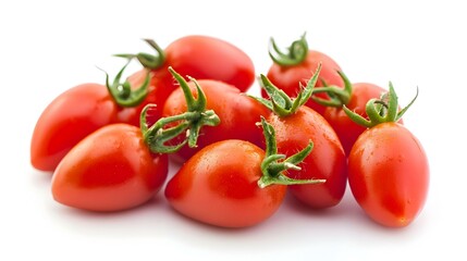 Small San Marzano tomatoes an italian variety