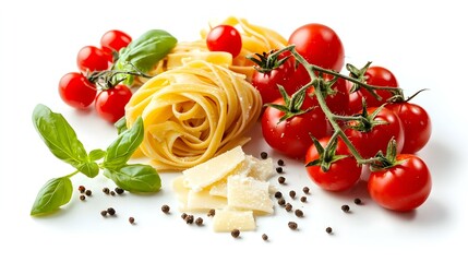 Set of healthy food ingredients isolated