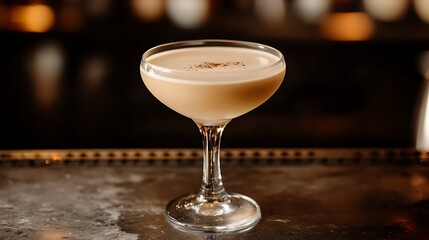 クリーミーでエレガントなカクテル