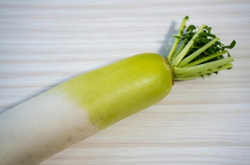 甘くて新鮮な青首大根