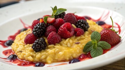 Risotto with Fresh Berries