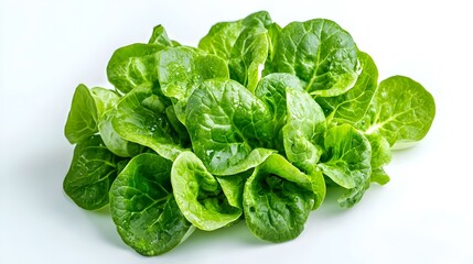 Fototapeta premium Butterhead salad isolated on white background