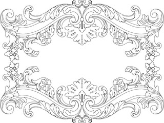 vector illustration sketch design ornament decoration frame background abstract modern classic 