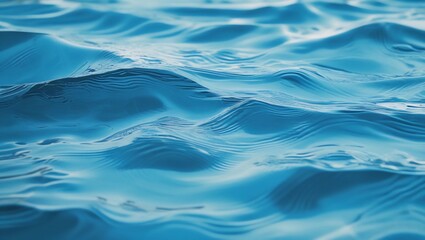Processed collage of blue calm water surface texture. Background for banner, backdrop or texture