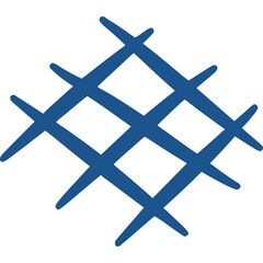 blue doodle illustration