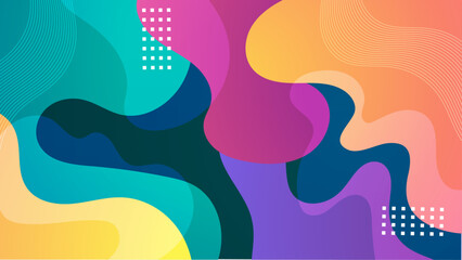 Abstract Blob Colorful Gradient Background-28