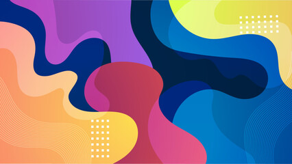 Abstract Blob Colorful Gradient Background-30