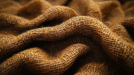 Fototapeta premium Rustic brown burlap fabric texture