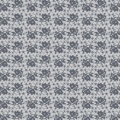 Grey floral lace seamless pattern with delicate mesh background, perfect for fabric design, wedding decor, wallpapers, and romantic crafts.