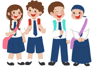 Indonesian junior high school student