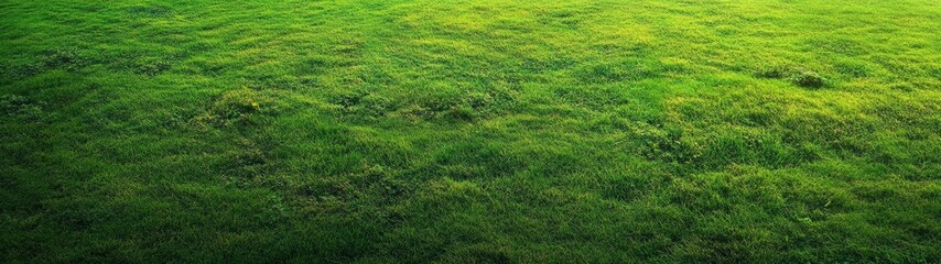 Obraz premium Lush Green Grass Under Bright Sunlight with Vivid Coloration and Soft Texture for Outdoor Nature Photography and Natural Landscapes