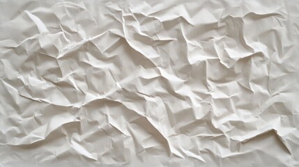Obraz premium Abstract crumpled paper texture creating captivating patterns and shadows