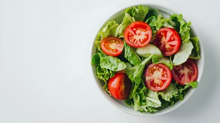 Fresh salad in a bowl