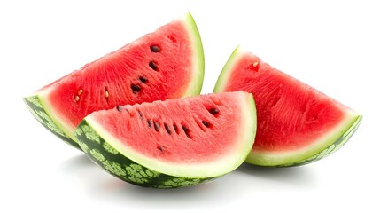 watermelon on white background