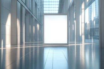 Fototapeta premium Striking text box integrated into a modern advertising concept, Full HD, 32k Resolution 