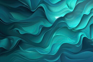 Fototapeta premium Modern Teal Blue Gradient Background Ideal for Contemporary Design