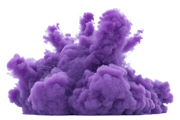Fototapeta premium Lavender Explosion. Abstract Design Element For Backgrounds, Compositions Or Effects. Isolated On Transparent. 