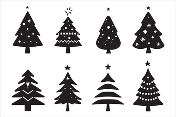 Holiday Christmas Tree Vector Designs