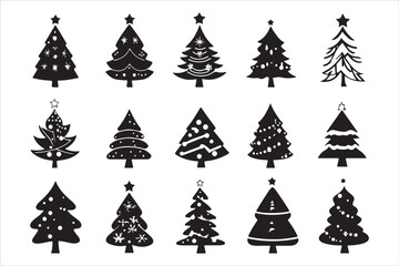 Holiday Christmas Tree Vector Designs