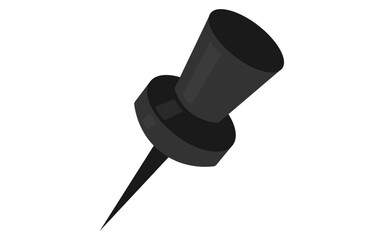 Pin marker location icon Royalty Free Vector Image, black Pin Marker, black, Pin, Marker PNG Transparent Image