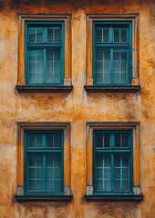 Obraz premium Modern Architectural Design with Building Windows - AR-57