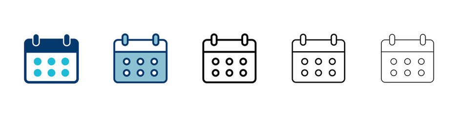 calendar icon vector isolated on white background. Calender symbol. Calendar vector icon. Deadline. Date. Time