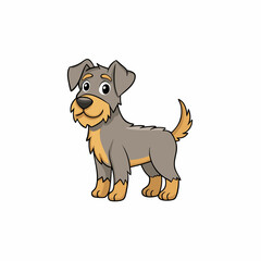 dog cartoon vector